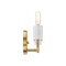 Designers Fountain Star Dust 24.25 in. 5-Light Brushed Gold Vanity Light with Natural Marble Accents for Bathrooms D304C-5B-BG - alternate 6
